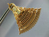 ESTATE LARGE 4.76CT PINK DIAMOND 18KT ROSE GOLD TRIANGULAR MULTI LAYER EARRINGS