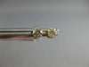 ESTATE .33CT DIAMOND 14KT YELLOW GOLD 3D ROUND CLASSIC FOUR PRONG STUD EARRINGS