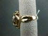 ANTIQUE LARGE 10.26CT OLD MINE FANCY YELLOW DIAMOND 14KT ROSE GOLD WIDE RING