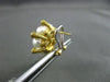 ESTATE .62CT DIAMOND & AAA PEARL 18K WHITE & YELLOW GOLD FLOWER CLIP ON EARRINGS
