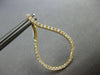 ESTATE 1.25CT DIAMOND 14K YELLOW GOLD 3D TEAR DROP SIDEWAY HOOP HANGING EARRINGS