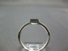 ESTATE .70CT DIAMOND & AAA AMETHYST 14KT WHITE GOLD EMERALD CUT BEZEL FUN RING