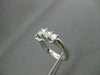 ESTATE .78CT DIAMOND LUCIDA 5 STONE 14KT WHITE GOLD ENGAGEMENT RING STUNNG 16301