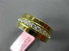 ESTATE WIDE .79CT DIAMOND 18KT WHITE GOLD 3D 12 STONE SEMI ETERNITY WEDDING RING