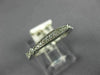 ESTATE .28CT DIAMOND 14KT WHITE GOLD 3D 3/4 ETERNITY FILIGREE ANNIVERSARY RING