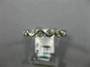 ESTATE .29CT DIAMOND 14KT WHITE GOLD 3D SWIRL INFINITY WEDDING ANNIVERSARY RING