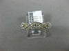 ESTATE .33CT DIAMOND 14KT YELLOW GOLD THREE STONE SEMI ETERNITY ANNIVERSARY RING