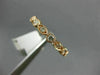 ESTATE .59CT DIAMOND 14KT ROSE GOLD FILIGREE MILGRAIN ETERNITY ANNIVERSARY RING