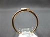 .32CT DIAMOND 14KT ROSE GOLD ROUND & PRINCESS INVISIBLE SQUARE CRISS CROSS RING
