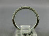 .40CT DIAMOND 18K WHITE GOLD 3D ROUND COMFORT FIT SEMI ETERNITY ANNIVERSARY RING