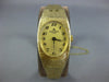 ANTIQUE JAEGER LECOULTRE 14KT YELLOW GOLD 3D OVAL SWISS CLASSIC WATCH #2305