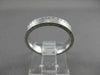 ANTIQUE 18KT WHITE GOLD FILIGREE 3D WEDDING ANNIVERSARY BAND RING 3mm #ELVINA40