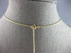 .23CT DIAMOND 14KT YELLOW GOLD 3D BAGUETTE CLUSTER RECTANGULAR FLOATING PENDANT