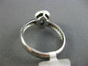 ESTATE 1.33CT DIAMOND & AAA SAPPHIRE 14KT WHITE GOLD OVAL ENGAGEMENT RING #11711