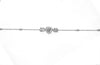 .47CT DIAMOND 18KT WHITE GOLD 3D ROUND & BAGUETTE TRIANGULAR FUN TENNIS BRACELET