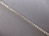 ESTATE 1.67CT DIAMOND 14KT WHITE GOLD 3D CLASSIC 2MM ROUND TENNIS BRACELET