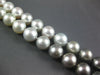 .07CT DIAMOND & AAA SOUTH SEA PEARL & AAA TAHITIAN PEARL 14K WHITE GOLD NECKLACE