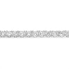 ESTATE LARGE 6.0CT DIAMOND 14KT WHITE GOLD 3D CLASSIC ROUND TENNIS BRACELET