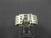 ESTATE WIDE 1.64CT DIAMOND 14KT YELLOW GOLD WEDDING ANNIVERSARY RING 9mm #11857