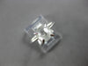 1.55CT SALT & PEPPER DIAMOND 18K WHITE GOLD 3D SOLITAIRE CUSHION ENGAGEMENT RING