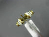 .44CT BAGUETTE DIAMOND 14K YELLOW GOLD 3D ROUND SEMI MOUNT ENGAGEMENT RING #1297