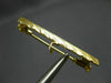 ESTATE 14KT YELLOW GOLD 3D CLASSIC RECTANGULAR SAFETY PIN #26243