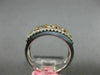1.23CT WHITE & PINK DIAMOND 18KT WHITE & ROSE GOLD 5 STONE HALO ANNIVERSARY RING