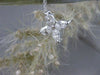 ANTIQUE 1.30CT DIAMOND 14K WHITE GOLD MARQUISE FLOWER PENDANT F VVS CHAIN #2034