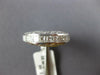 ESTATE WIDE 2.0CT DIAMOND 14KT WHITE GOLD ROUND & PRINCESS CUT ANNIVERSARY RING