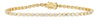 3.0CT DIAMOND 14KT YELLOW GOLD 3D ROUND 4 PRONG ETERNITY CLASSIC TENNIS BRACELET