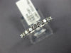 .50CT DIAMOND 18KT WHITE GOLD ROUND SEMI ETERNITY SHARE PRONG ANNIVERSARY RING