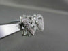 ANTIQUE 18KT DOUBLE HEART HANGING .83CT DIAMONDS GOLD EARRINGS AMAZING!!!!!!!!!!