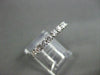 ESTATE .63CT DIAMOND 14KT WHITE GOLD 9 STONE CLASSIC ANNIVERSARY RING 2mm #20132