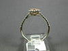 ESTATE .54CT WHITE & PINK DIAMOND 14KT WHITE & ROSE GOLD 3D CLUSTER FUN RING