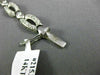 ESTATE WIDE 2.80CT DIAMOND 14K WHITE GOLD 3D MATTE ETOILE TENNIS BRACELET #21539
