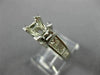 ESTATE 1.50CT DIAMOND 14KT WHITE GOLD CLASSIC 4 PRONG SEMI MOUNT ENGAGEMENT RING