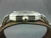 ANTIQUE ART DECO WALTHAM OLD MINE DIAMOND 14KT WHITE GOLD FILIGREE LADIES WATCH