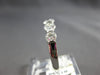 .90CT DIAMOND 14KT WHITE GOLD 3D ROUND 5 STONE CHANNEL WEDDING ANNIVERSARY RING