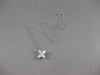 ANTIQUE 1.30CT DIAMOND 14K WHITE GOLD MARQUISE FLOWER PENDANT F VVS CHAIN #2034