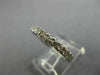 ESTATE .90CT ROUND DIAMOND 14KT WHITE GOLD 3D ETERNITY WEDDING ANNIVERSARY RING