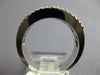 WIDE 1CT DIAMOND 18KT WHITE GOLD ROUND PRINCESS 3 ROW INVISIBLE ANNIVERSARY RING