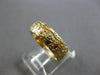 ANITQUE 14K YELLOW GOLD 3D HANDCRAFTED ETERNITY FILIGREE ANNIVERSARY RING #28208