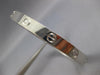 ESTATE CARTIER 18KT WHITE GOLD 3D CLASSIC SOLID LOVE BANGLE BRACELET