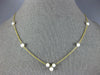 ESTATE AAA SOUTH SEA PEARL 14KT YELLOW GOLD 3D BY THE YARD FUN NECKLACE #24947