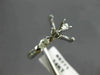 ESTATE .55CT DIAMOND 14K WHITE GOLD 3D MARQUISE SEMI MOUNT ENGAGEMENT RING #5771