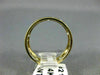 ANTIQUE .35CT DIAMOND 14K WHITE YELLOW GOLD FILIGREE ETERNITY WEDDING RING 21370