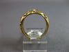 .26CT DIAMOND 14KT YELLOW GOLD MATTE & SHINY WOVEN CRISS CROSS ANNIVERSARY RING