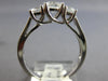 1.0CT DIAMOND 14KT WHITE GOLD CLASSIC ROUND 3 STONE LUCIDA LOVE ENGAGEMENT RING