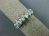 ESTATE 1.12CT MARQUISE DIAMOND 14K WHITE GOLD 3D WEDDING ANNIVERSARY RING 18147