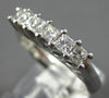 .60CT DIAMOND 14KT WHITE GOLD 3D PRINCESS SHARED PRONG WEDDING ANNIVERSARY RING